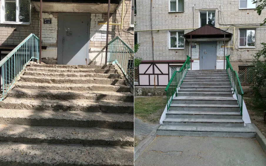 С начала года после вмешательства Кстовского отдела Государственной жилищной инспекции коммунальщики отремонтировали 12 крылец входных групп.