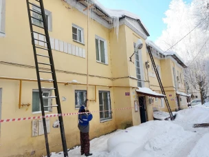 Качество уборки наледи с крыш 60 многоквартирных домов в г. Бор проверили сотрудники Госжилинспекции