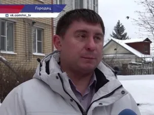 ДУК выполнила ремонт подъезда на улице Якова Петрова в Городце после предостережения Госжилинспекции