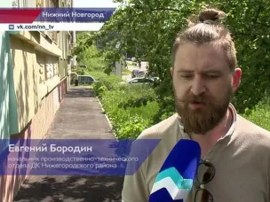 После жалобы в ГЖИ ДУК в рекордные сроки починила отмостки на доме №1 по улице Богдановича