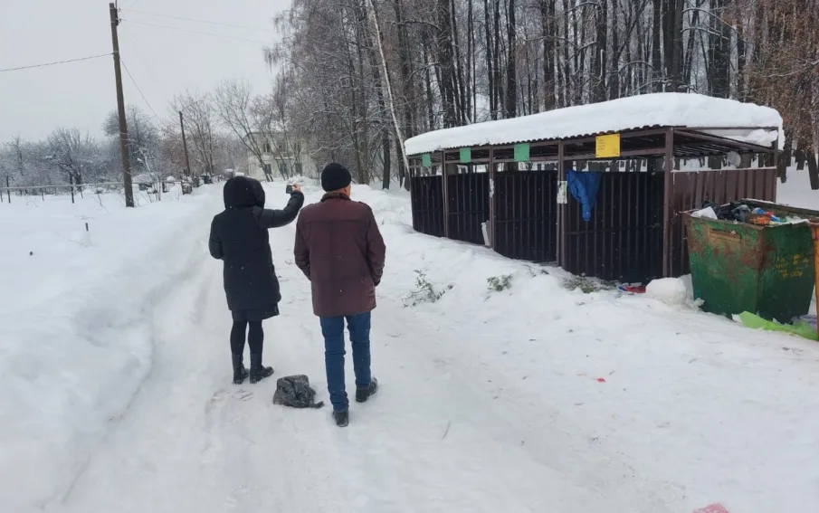 ГЖИ зафиксировала 22 нарушения по итогам проверки контейнерных площадок в городе Бор