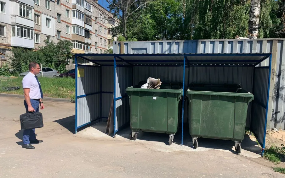 С начала года инспекторы нагорного отдела ГЖИ проверили в Нижнем Новгороде больше 300 контейнерных площадок